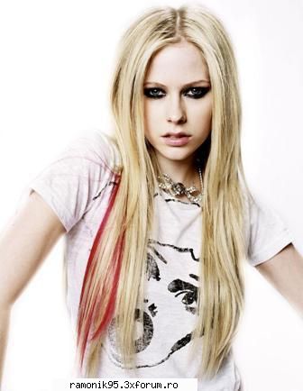 Avril Ramona Lavigne - Avril sh mie imi place Sooper cool fata - rock & th 4 ever