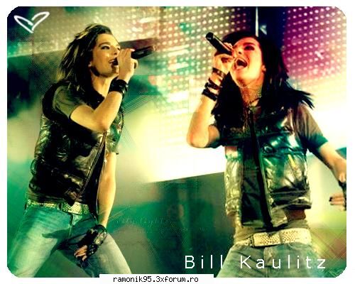 Bill kaulitz - jtiu k nu-i ....week-end.,..da' am mai trekt sh - rock & th 4 ever