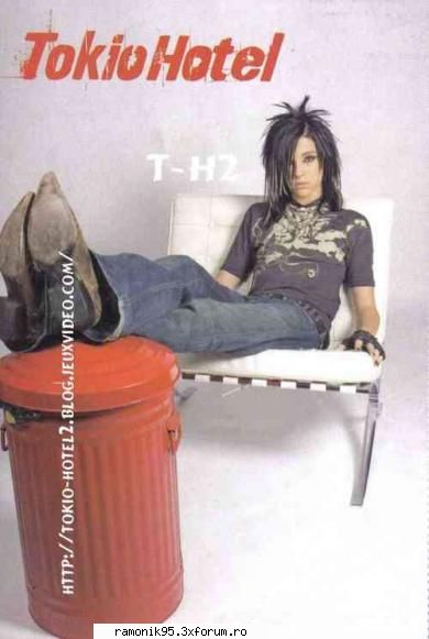Bill kaulitz - Eu nu obosesc Nu obosesc la el Dar ii e de-ajuns - rock & th 4 ever