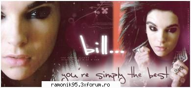 Bill kaulitz - Lasati,k pagina asta nu va fi singura cu mn pe - rock & th 4 ever