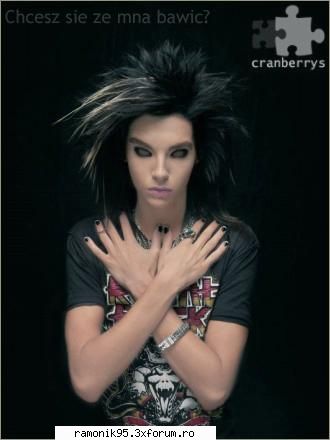 Bill kaulitz - Hey, am inceput pagina noua - rock & th 4 ever