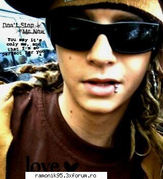 Tom kaulitz - sper sa nu pun vreuna de 2 ori :-s - rock & th 4 ever