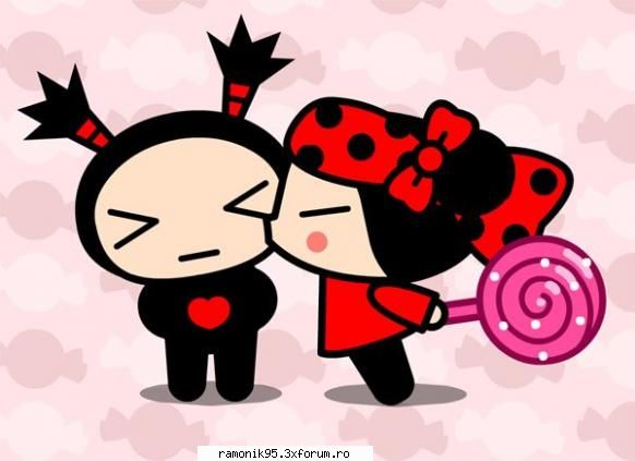 din loomea desenlor animate.. - era pucca.. :x :x - rock & th 4 ever