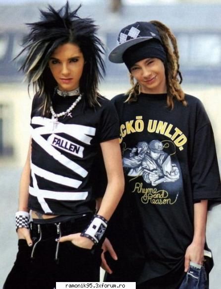 kaulitz twins - daaaa Sh noi: My taceti naibii k numy dureaza - rock & th 4 ever