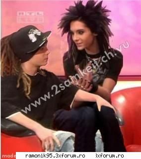 kaulitz twins - Ce am mai ras atunci:-j......ce urat se uitau - rock & th 4 ever